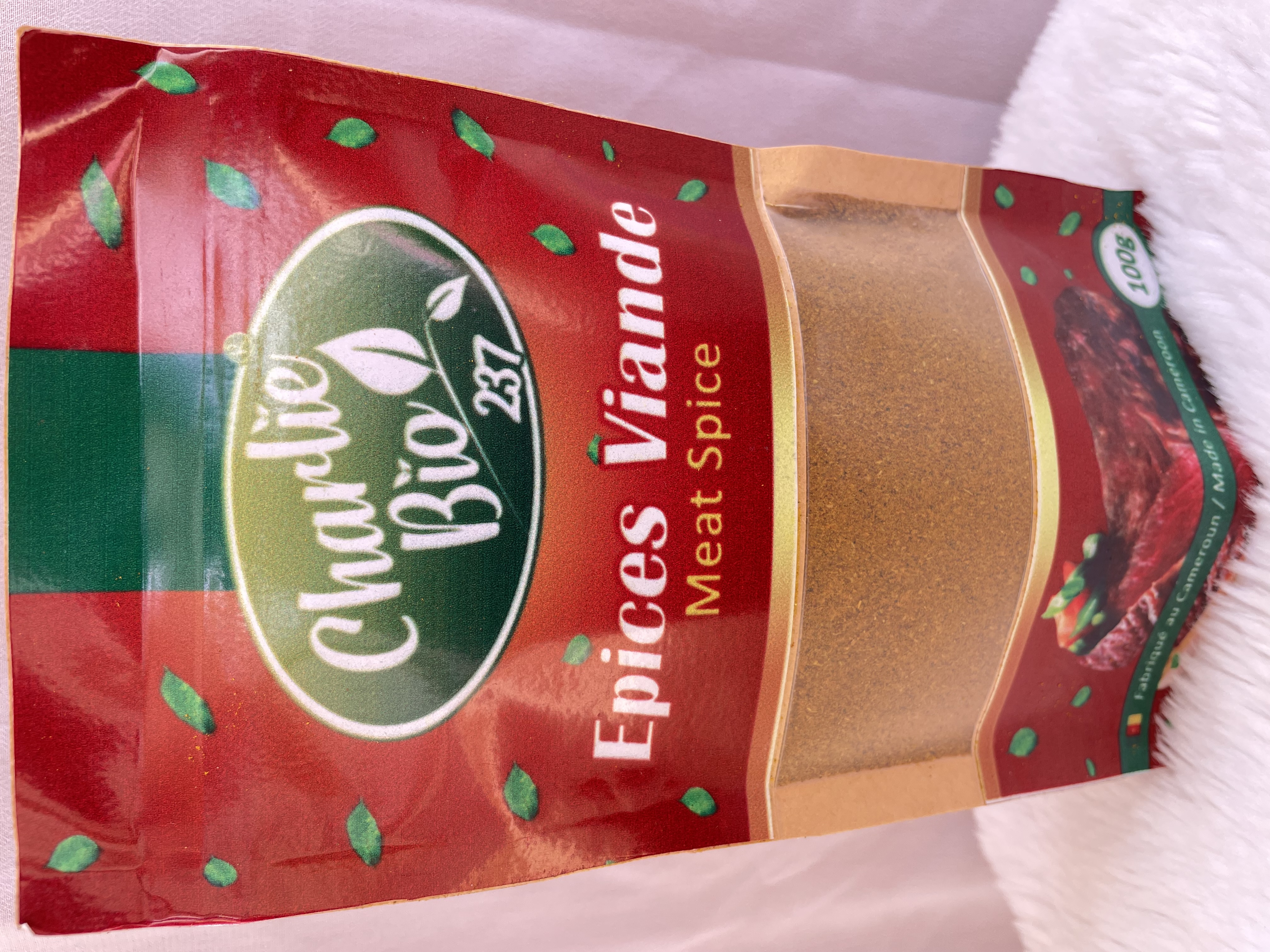 Sachet 100 g Épices Viande Charlie Bio 237