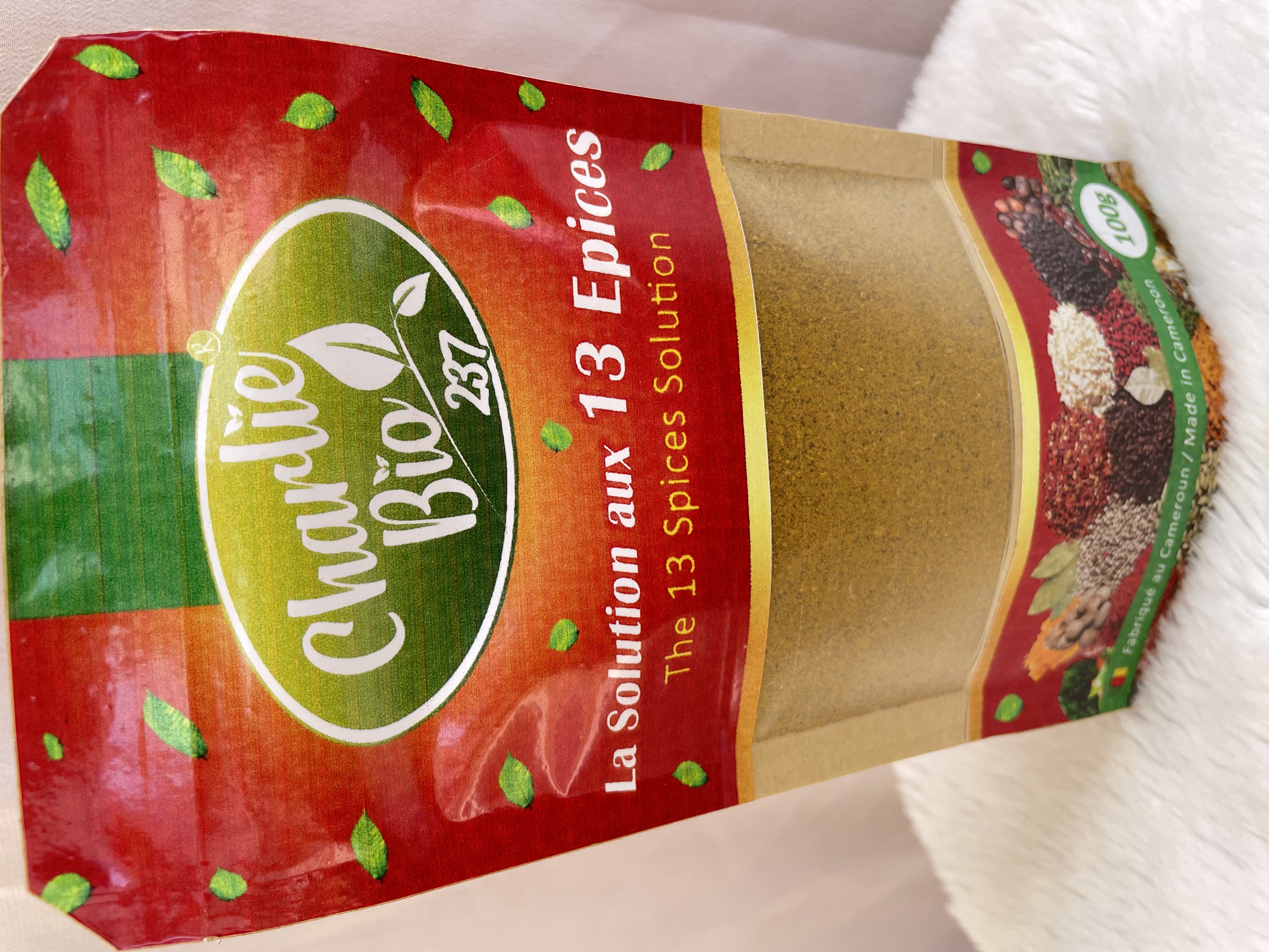 Sachet 100 g La Solution aux 13 Épices Charlie Bio 237
