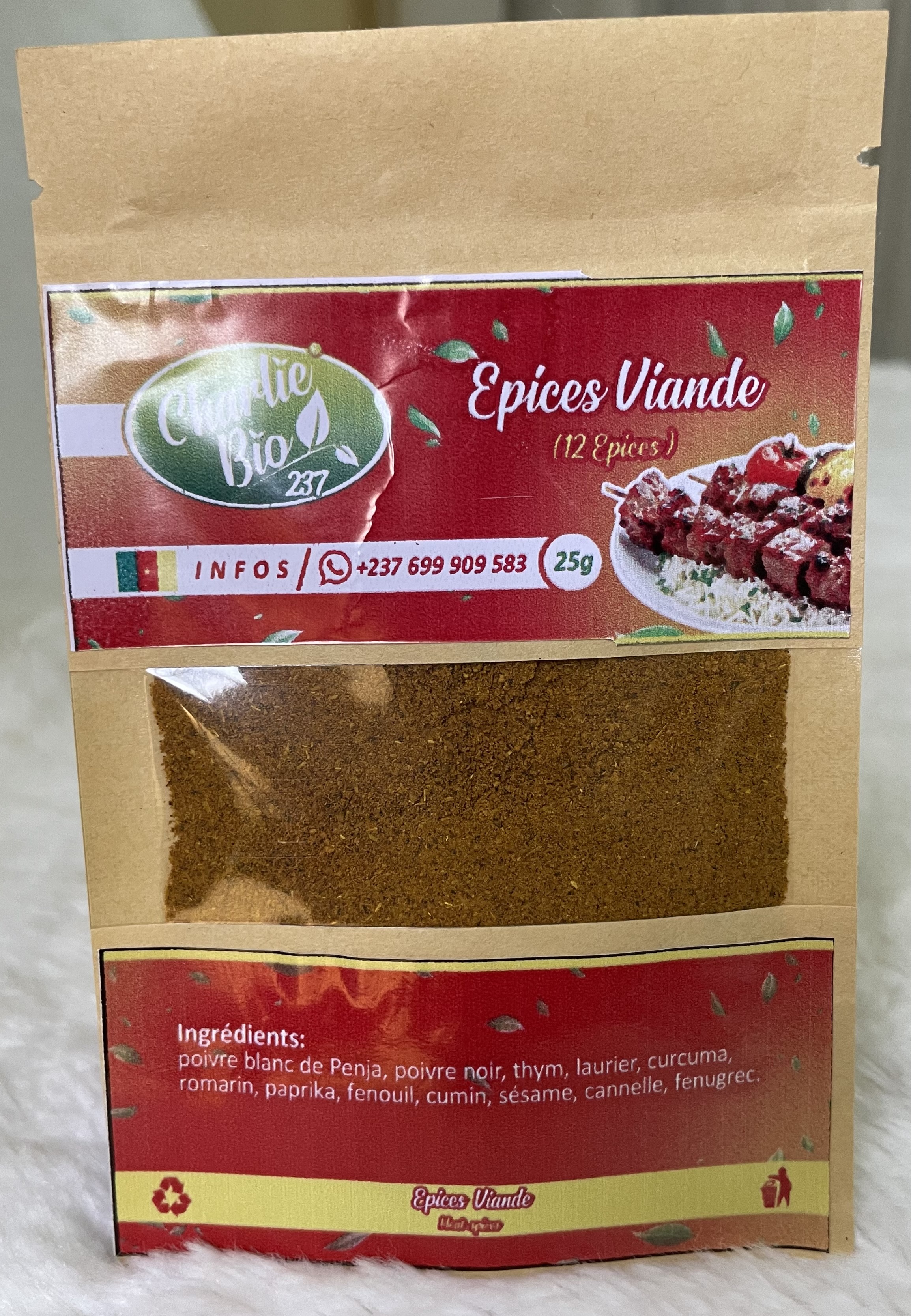Voir le sachet 25g
