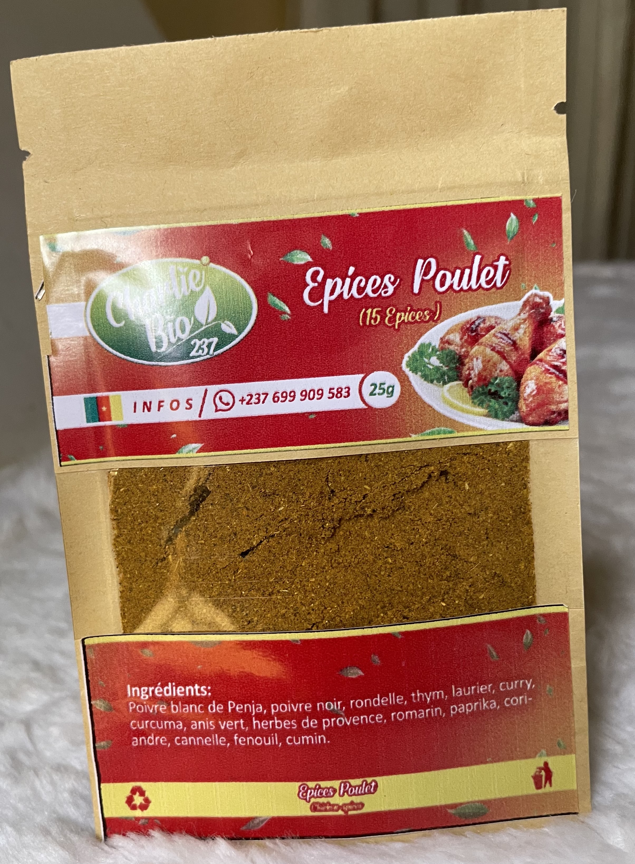 Voir le sachet 25g