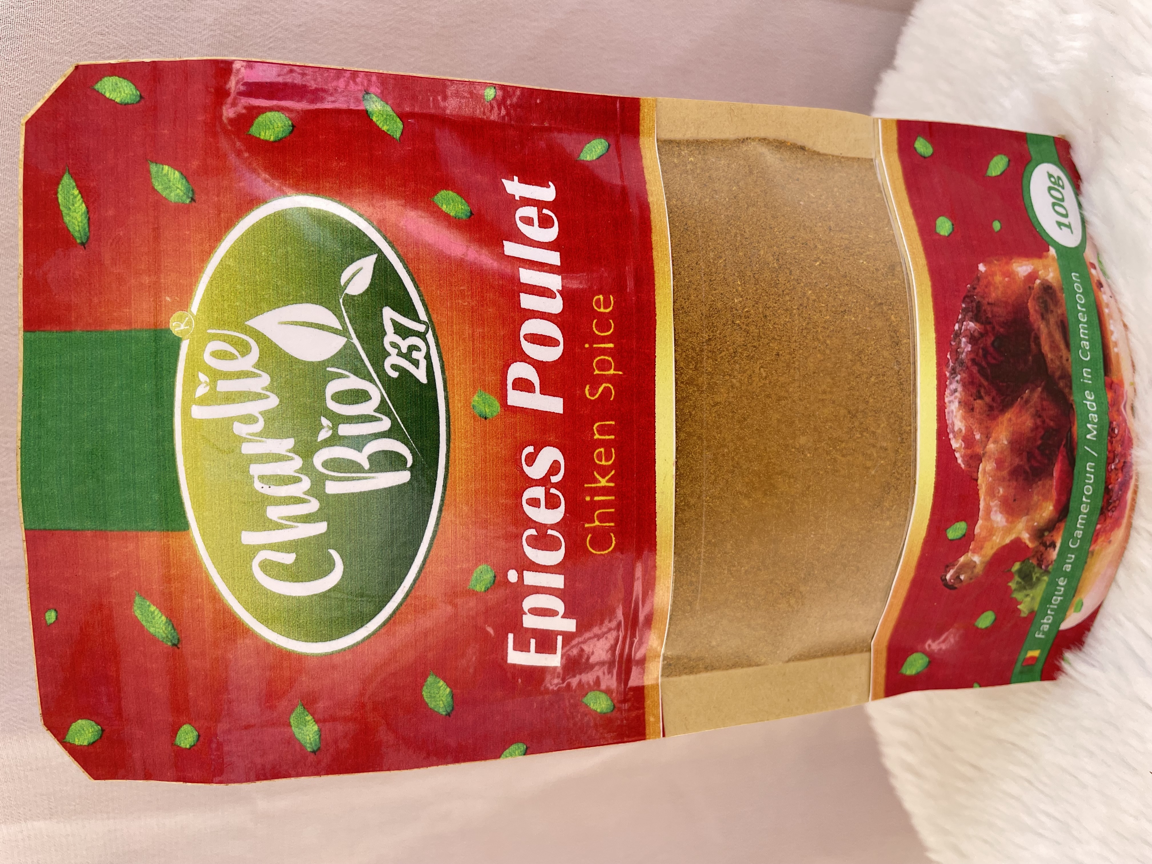 Sachet 100 g Épices Poulet Charlie Bio 237